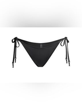 SKIMS Signature Swim Dipped Tie
Bottom Size Small Color Onyx M NWT